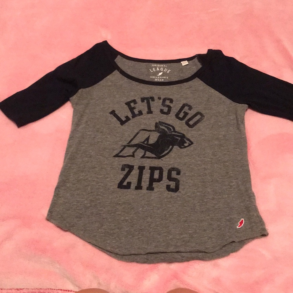 University of Akron Baseball Tee